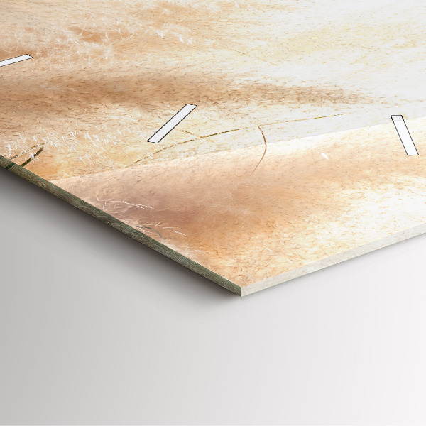 Kwadratowy zegar Kłosy zboża