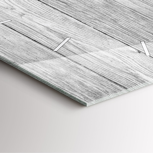 Kwadratowy zegar Panele drewniane