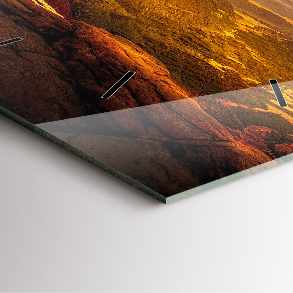 Zegar ścienny kwadratowy Wielki Kanion Arizona