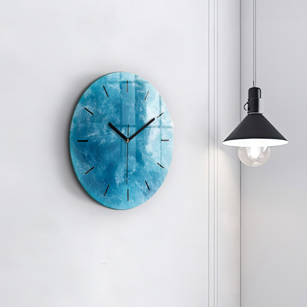 Zegar ścienny okrągły Morze woda