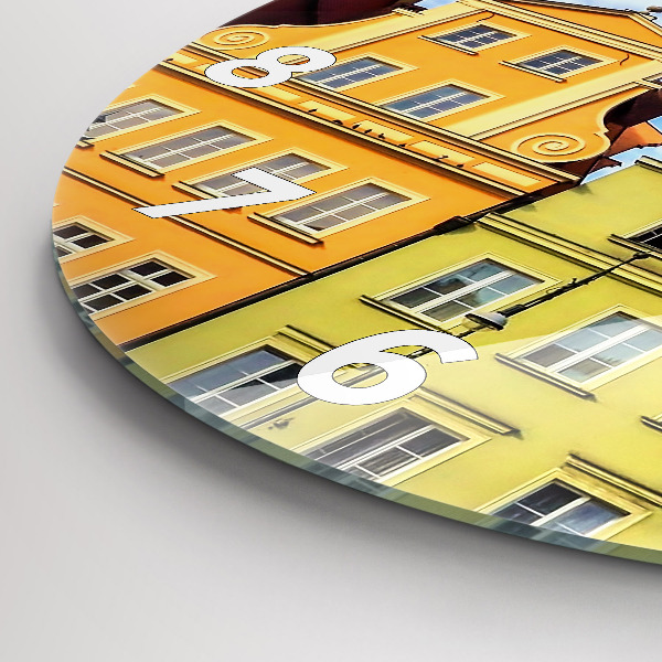 Zegar ścienny okrągły Wrocław - Stare miasto