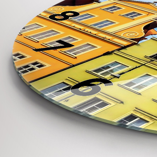 Zegar ścienny okrągły Wrocław - Stare miasto