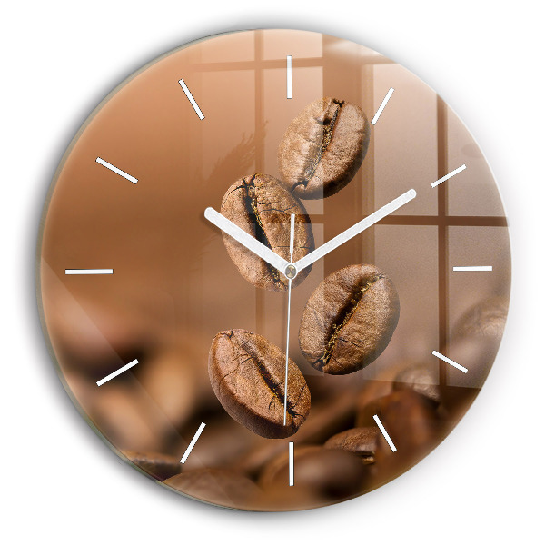 Zegar okrągły z nadrukiem Abstrakcyjne barwy