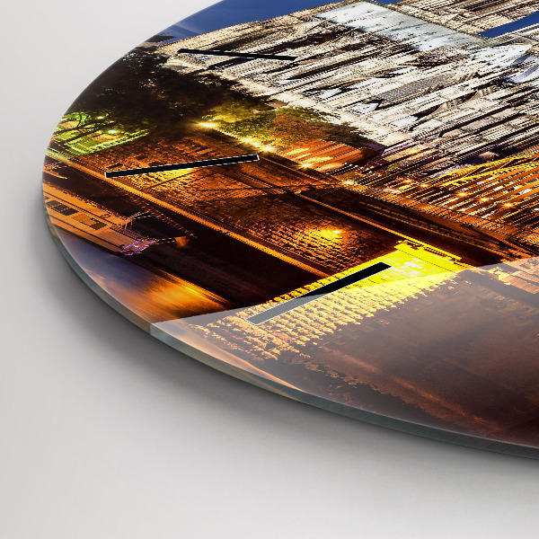 Zegar ścienny okrągły Most w Niemczech