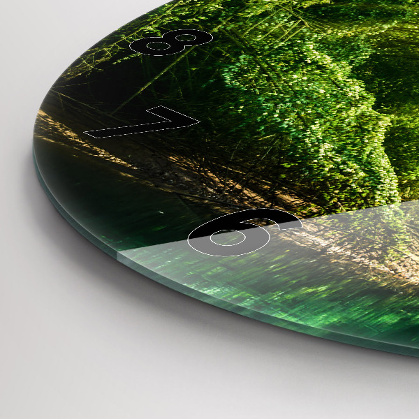 Zegar ścienny okrągły Spokojna natura