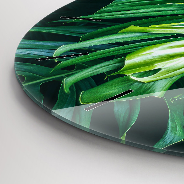 Zegar ścienny okrągły Tropikalna Strona Natury