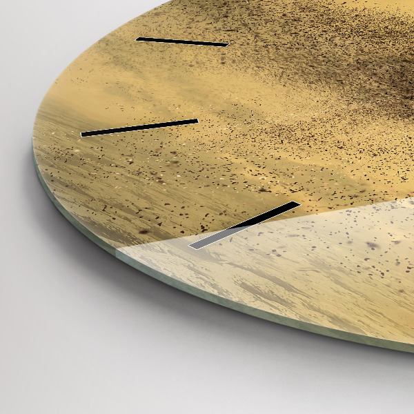 Zegar okrągły Kobieta w figurze