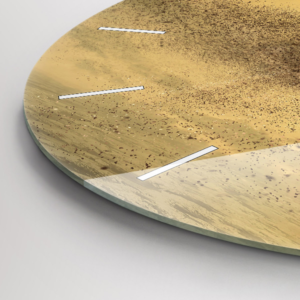 Zegar okrągły Kobieta w figurze