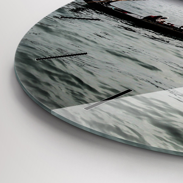 Zegar ścienny okrągły Gondola w Wenecji