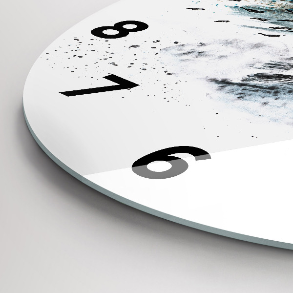 Zegar ścienny okrągły Kapitan z lornetką