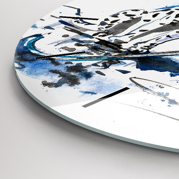 Zegar ścienny okrągły Dalmatyńczyk i parasol