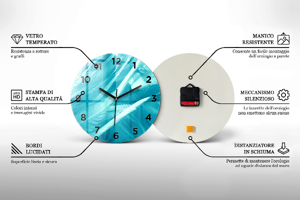 Zegar ścienny okrągły Londyn Big Ben
