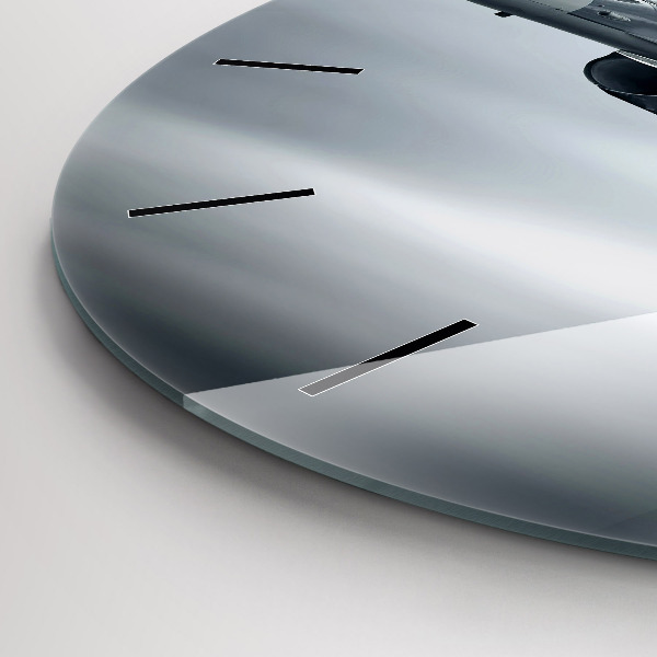 Zegar okrągły Samolot wojskowy