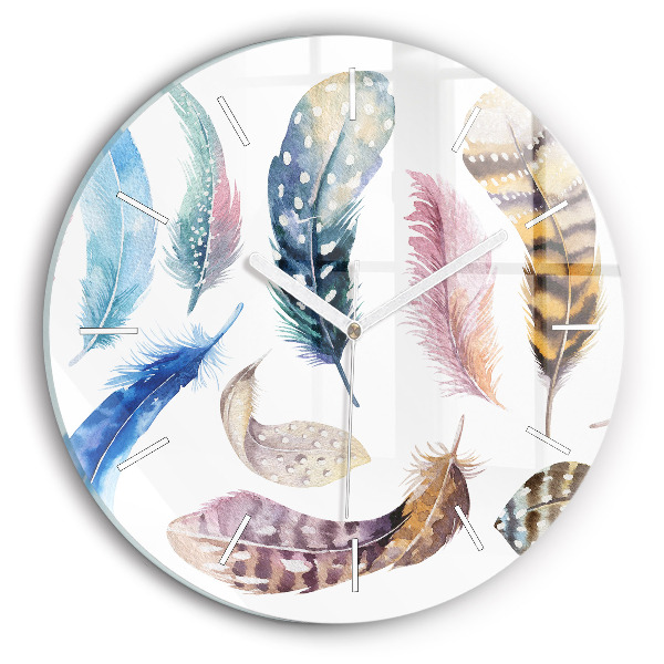 Zegar szklany okrągły Sztuka retro ilustracja