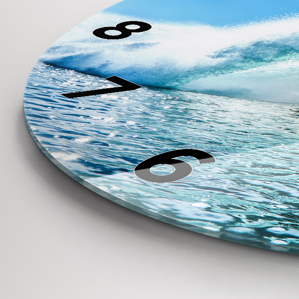 Zegar ścienny okrągły Surfing na Hawajach