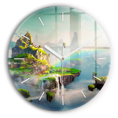 Zegar ścienny okrągły Chińskie fantasy