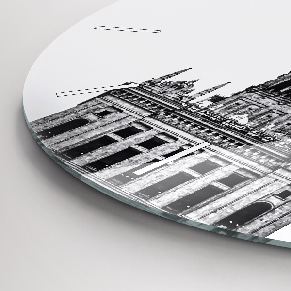 Zegar ścienny okrągły Pałac Kultury i Nauki