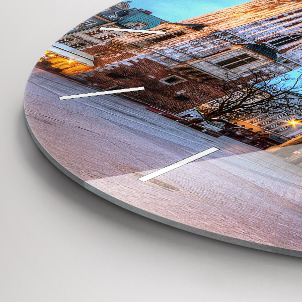 Zegar ścienny okrągły Rynek Główny w Krakowie