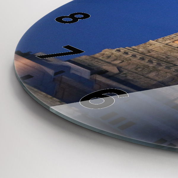 Zegar okrągły z nadrukiem Statua Wolności Nowy Jork