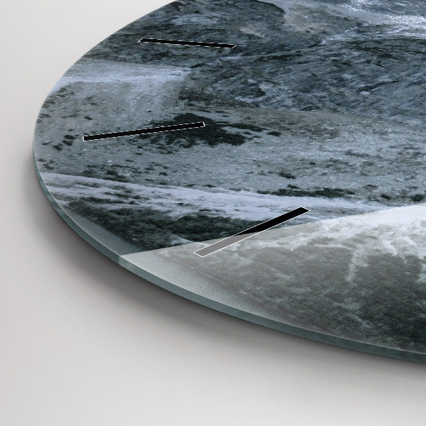 Zegar okrągły z nadrukiem Morskie Oko w Tatrach