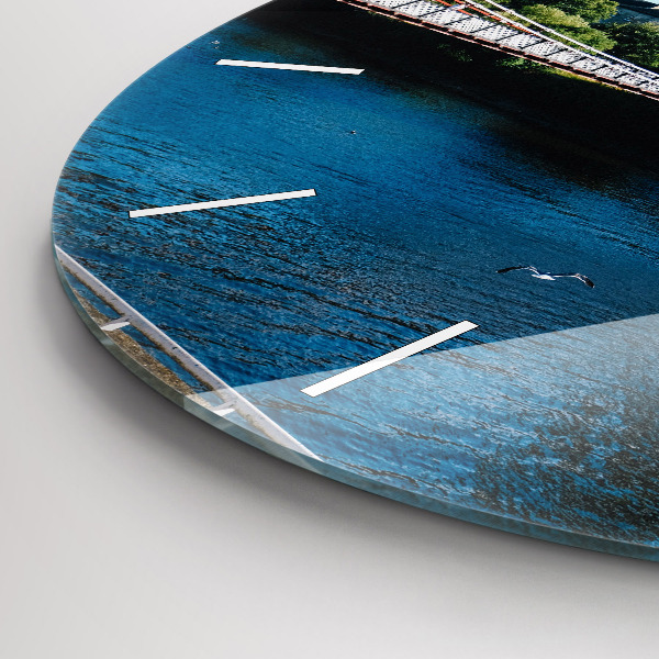 Zegar okrągły z nadrukiem Southportland Szkocja