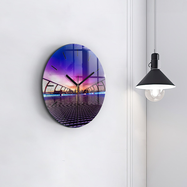 Zegar okrągły z nadrukiem Katedra Św. Pawła