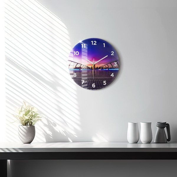 Zegar okrągły z nadrukiem Katedra Św. Pawła