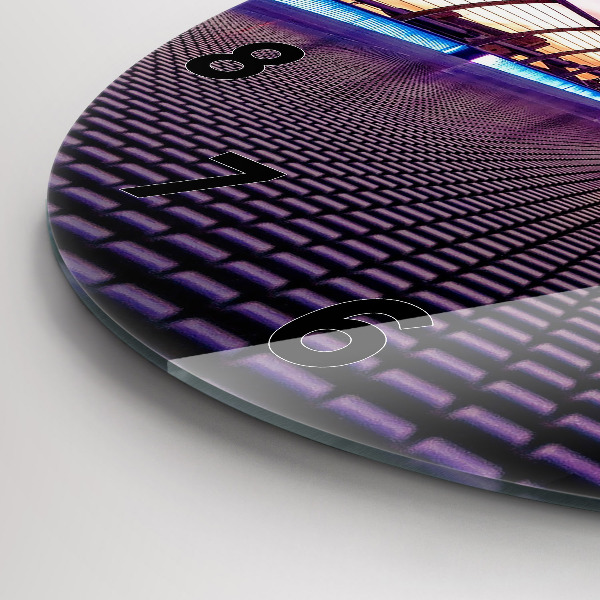 Zegar okrągły z nadrukiem Katedra Św. Pawła