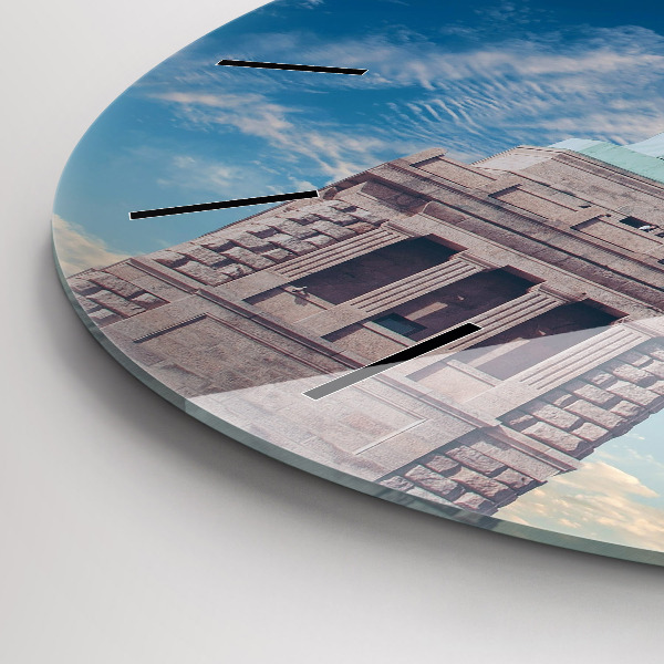 Zegar okrągły z nadrukiem Statua Wolności Nowy Jork