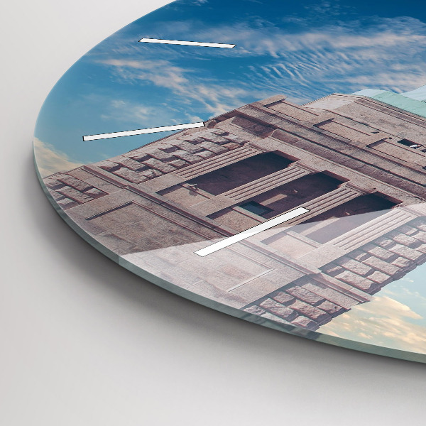 Zegar okrągły z nadrukiem Statua Wolności Nowy Jork