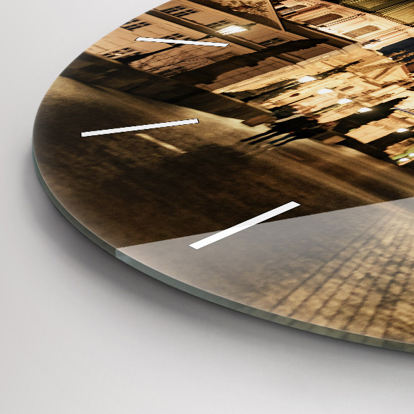 Zegar szklany okrągły Most Karola w Pradze