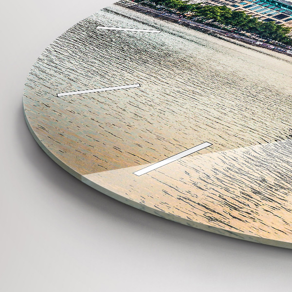 Zegar ścienny okrągły Binnenalster w Hamburgu