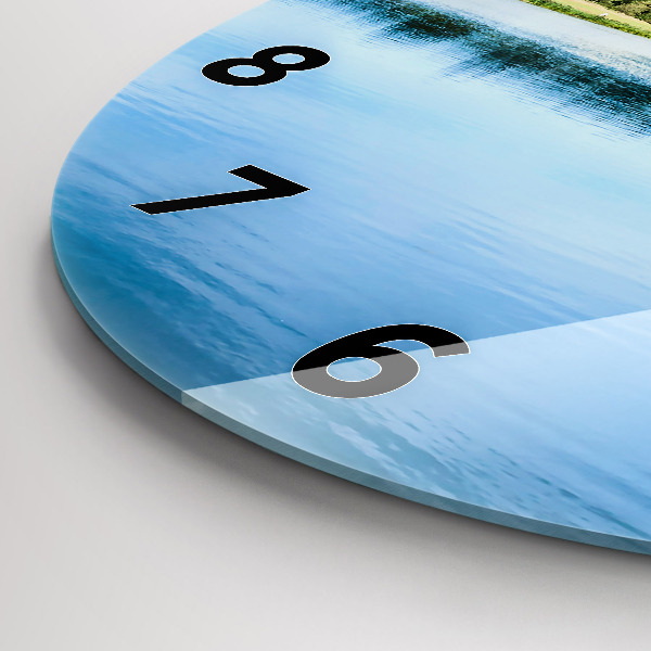 Zegar ścienny okrągły Zamek w Leeds