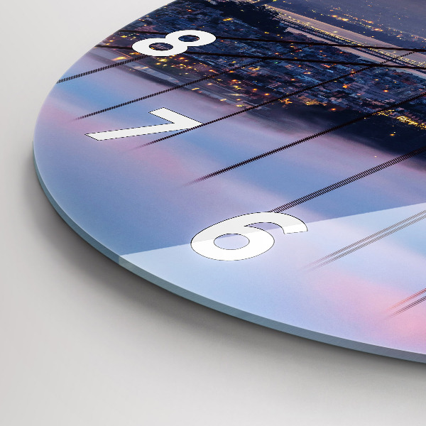 Zegar ścienny okrągły Most w San Francisco