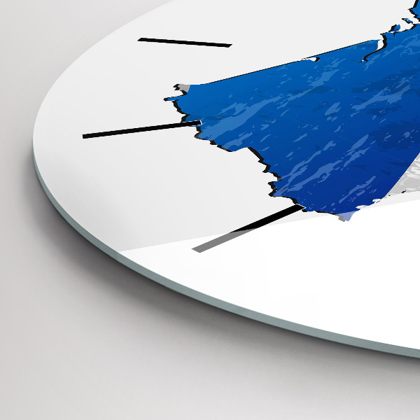 Zegar ścienny okrągły Flaga Francji