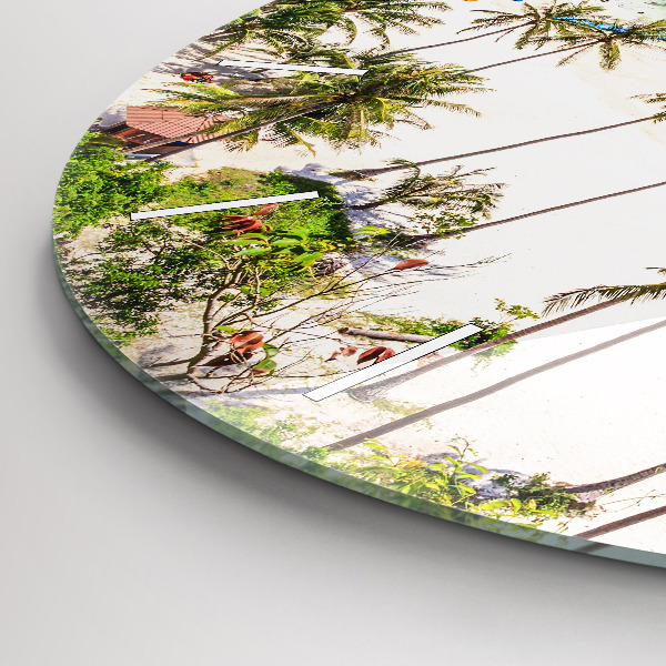 Zegar ścienny okrągły Park narodowy Tajlandia