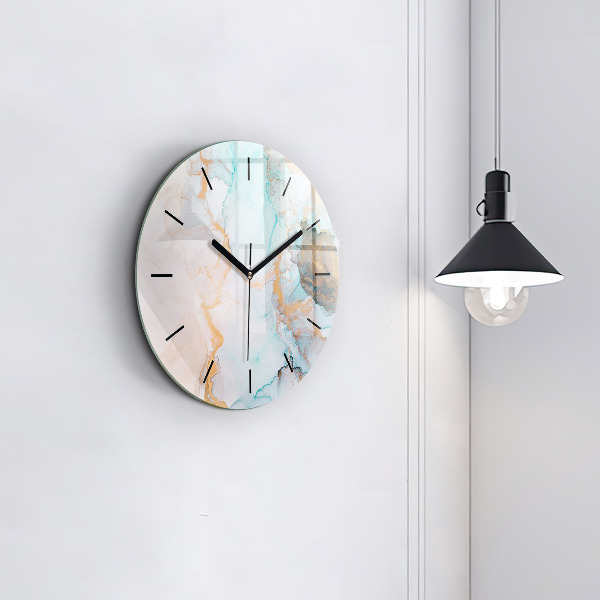 Zegar okrągły Abstrakcyjny obraz