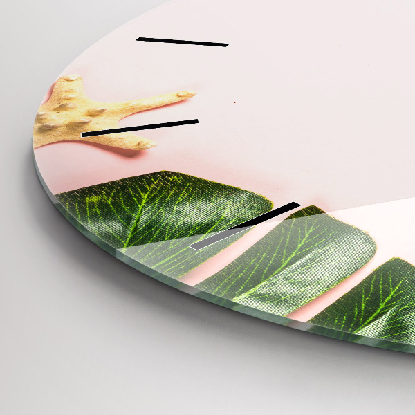 Zegar okrągły Letni nastrój