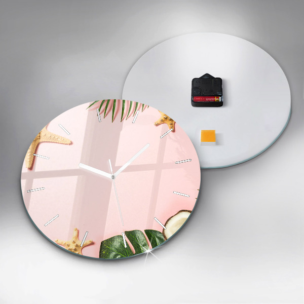 Zegar okrągły Letni nastrój