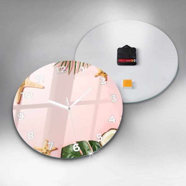 Zegar okrągły Letni nastrój