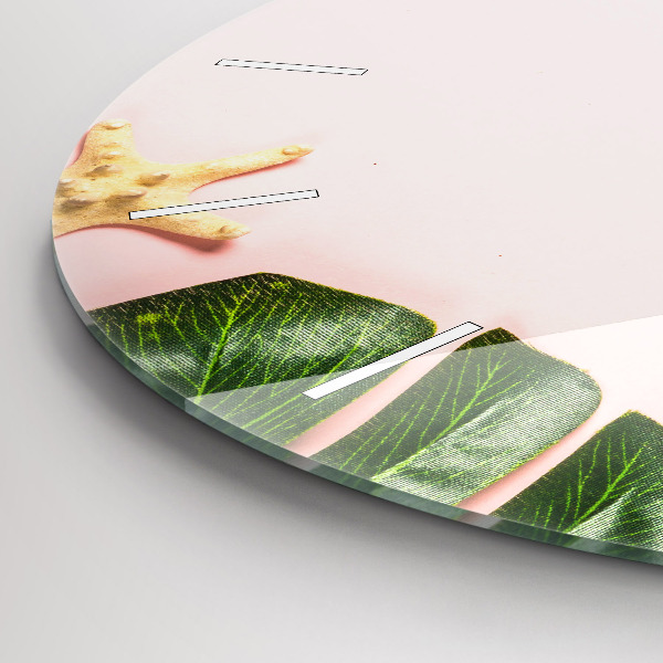 Zegar okrągły Letni nastrój