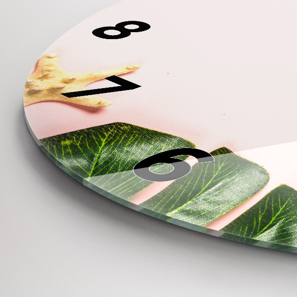 Zegar okrągły Letni nastrój