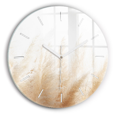 Zegar okrągły Kłosy zboża