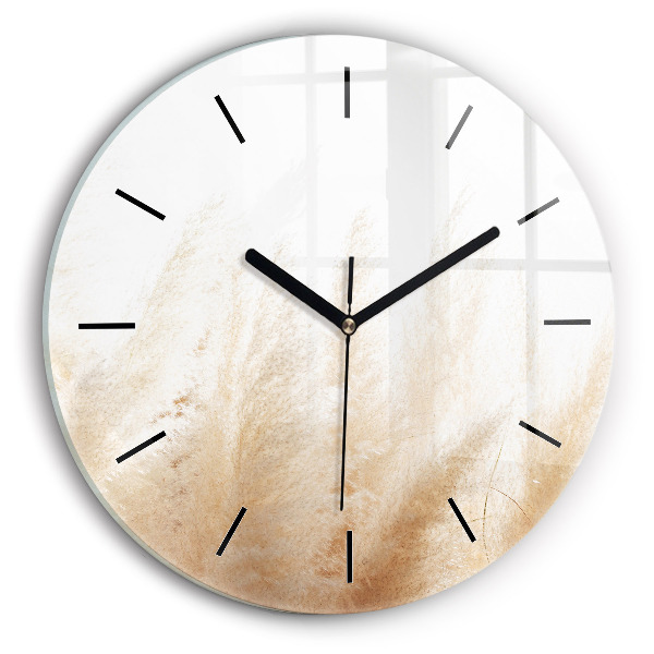 Zegar okrągły Kłosy zboża