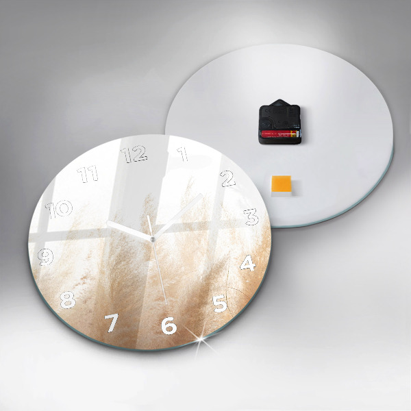 Zegar okrągły Kłosy zboża