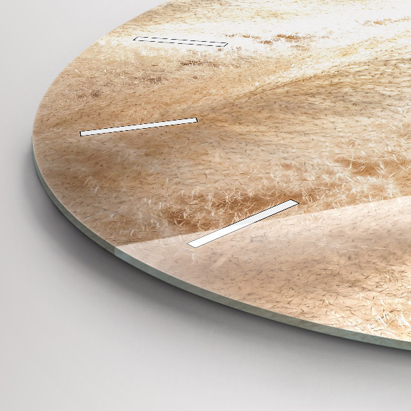 Zegar okrągły Kłosy zboża