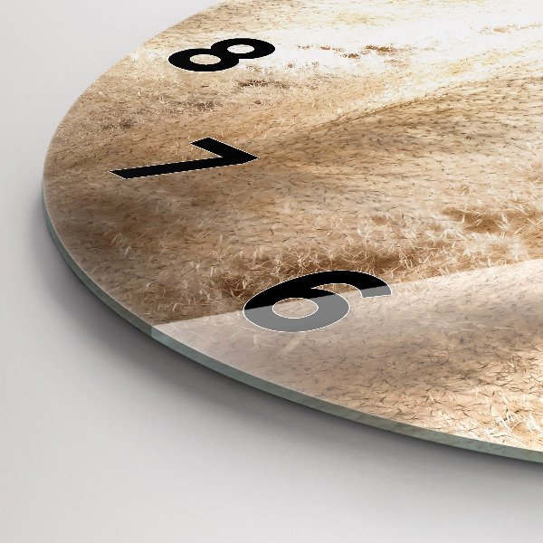 Zegar okrągły Kłosy zboża