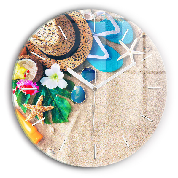 Zegar okrągły Akcesoria wakacyjne