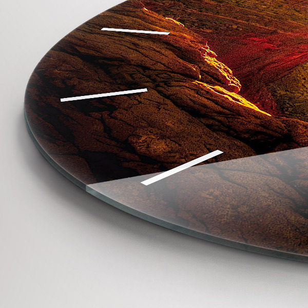 Zegar okrągły z nadrukiem Wielki Kanion Arizona