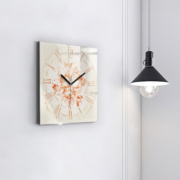 Zegar ścienny nowoczesny Rzymski motyw